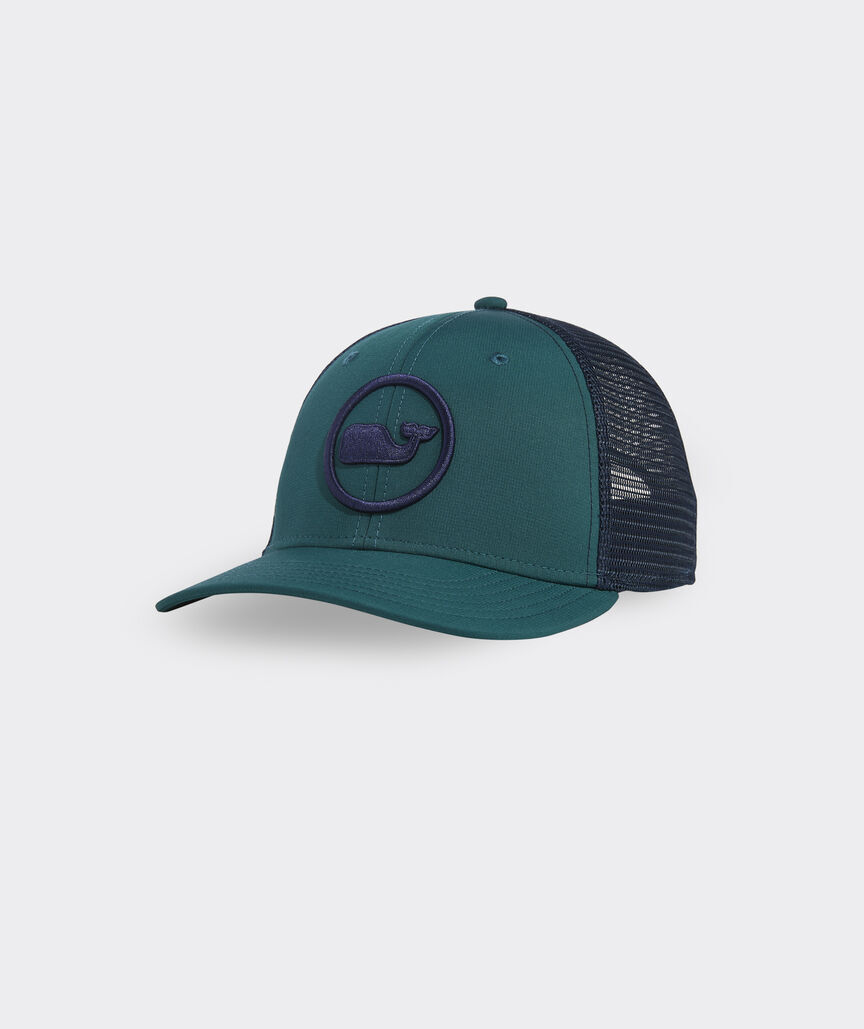 Whale Dot Performance Trucker Hat