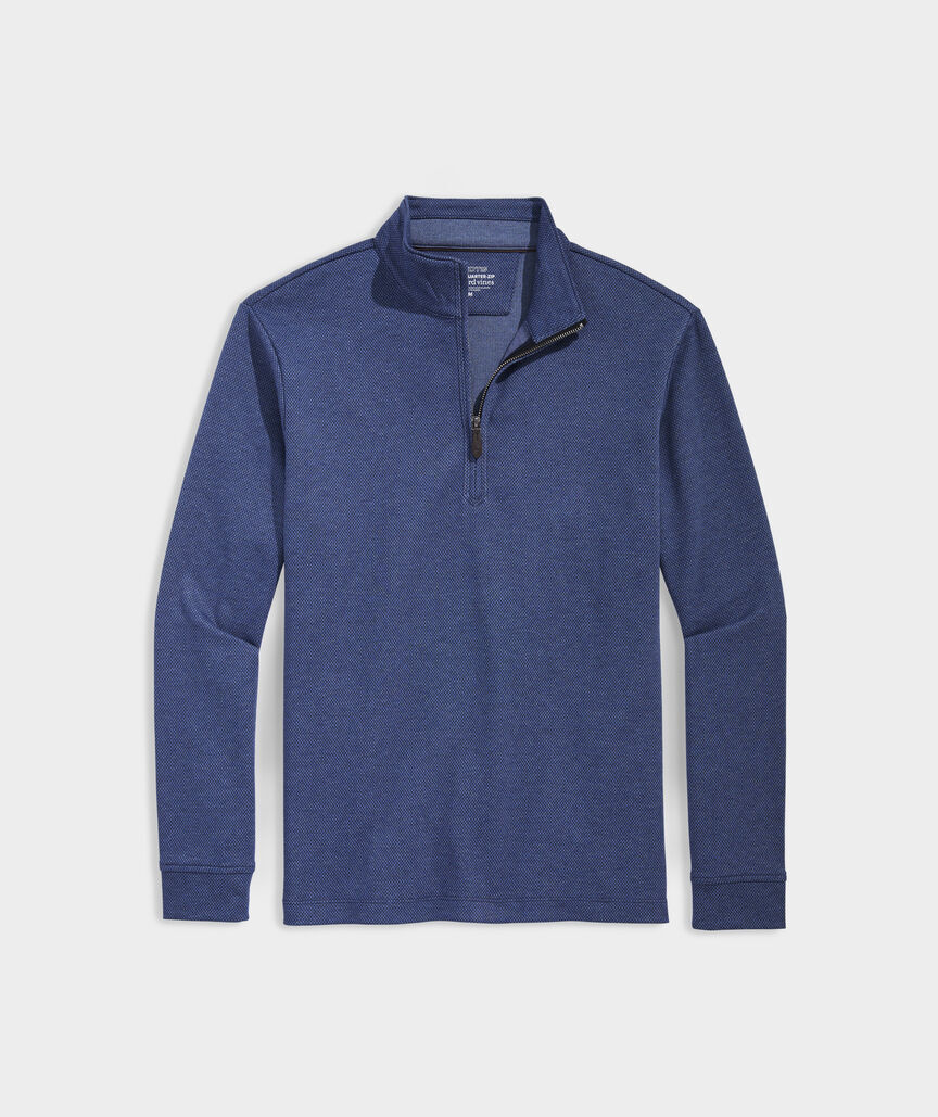 Herringbone Bluffs Performance Quarter-Zip