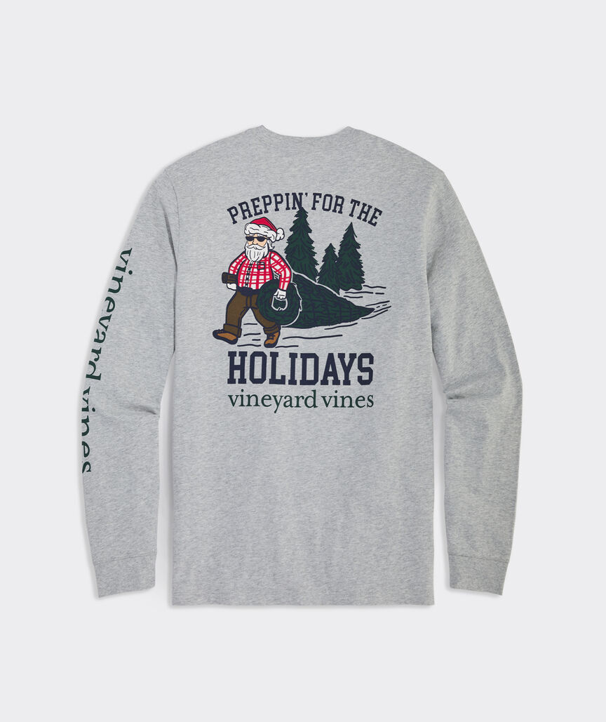 Preppin' For The Holidays Long-Sleeve Tee