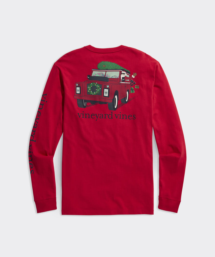 Santa Rover Long-Sleeve Tee