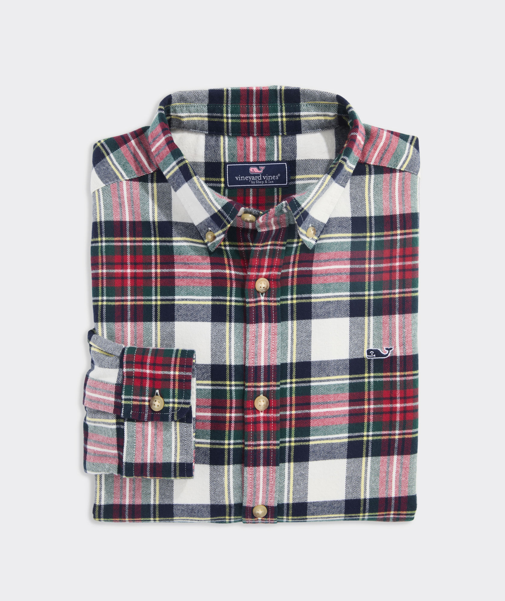 Vineyard Flannel Plaid Shirt