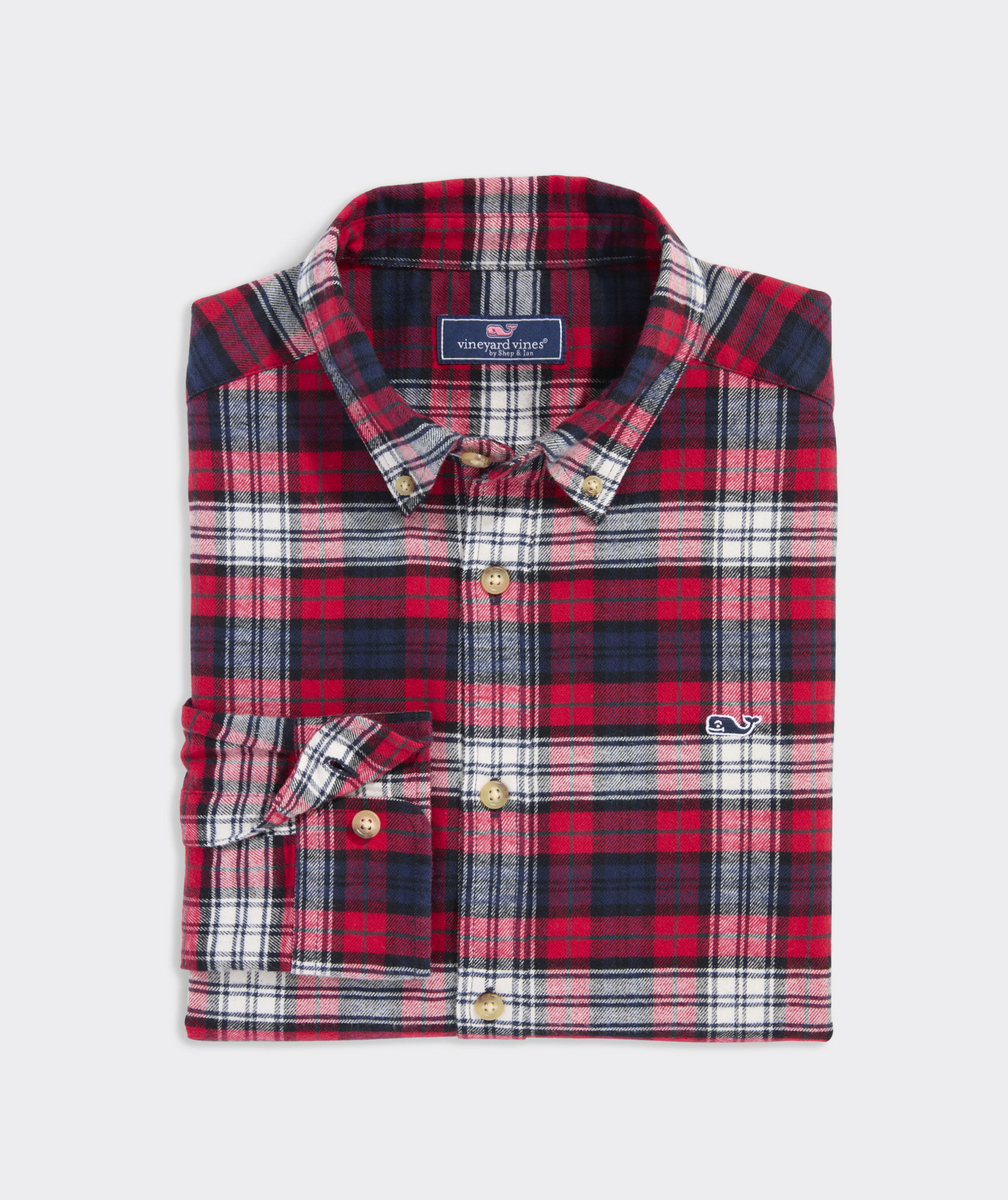 Vineyard Flannel Plaid Shirt