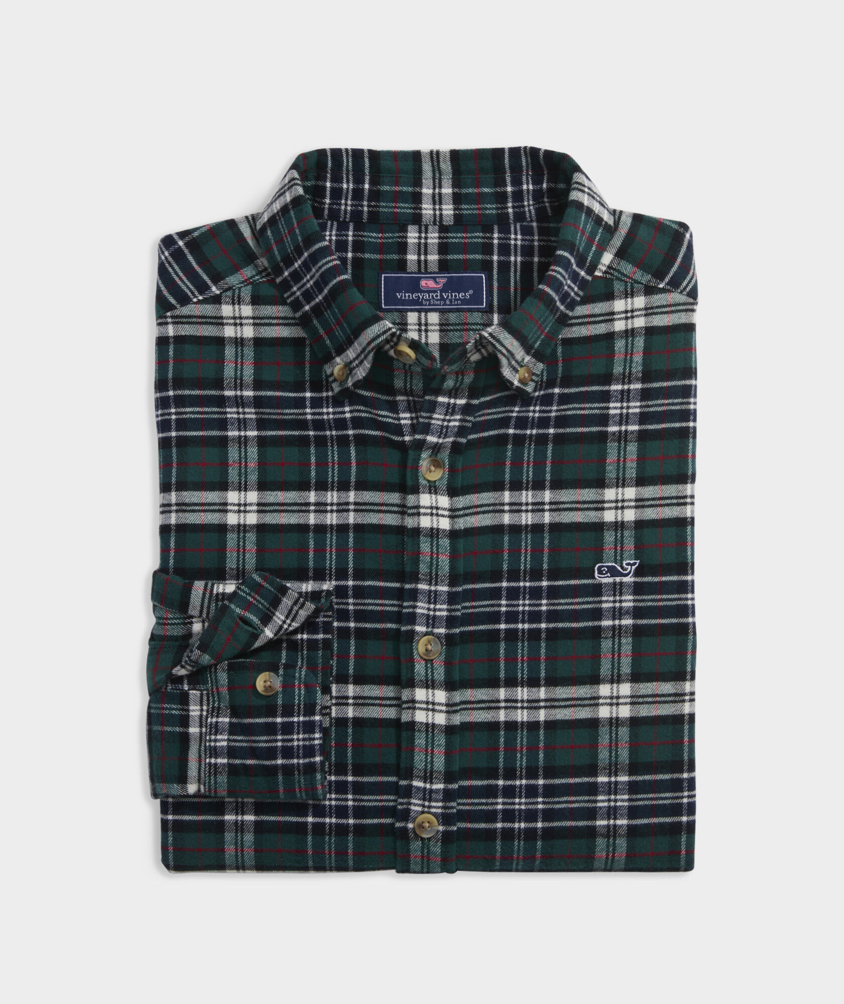 Vineyard Flannel Plaid Shirt