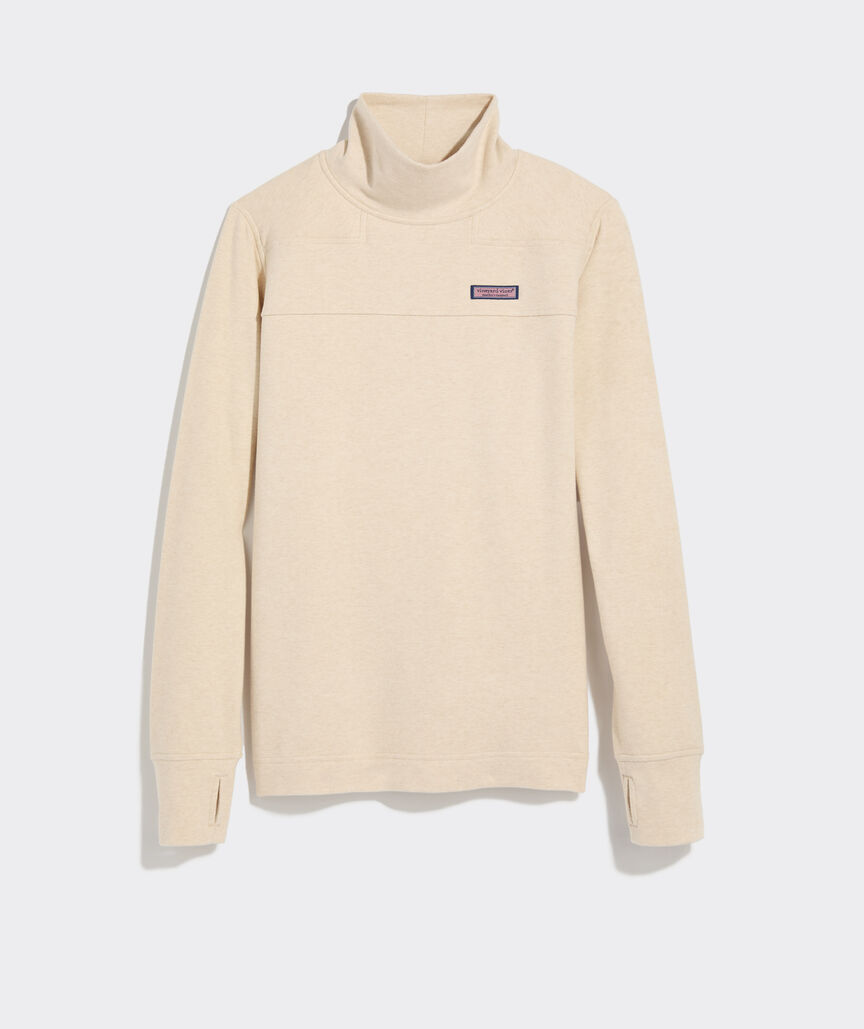 Double Brushed Dreamcloth® Funnel Neck Pullover