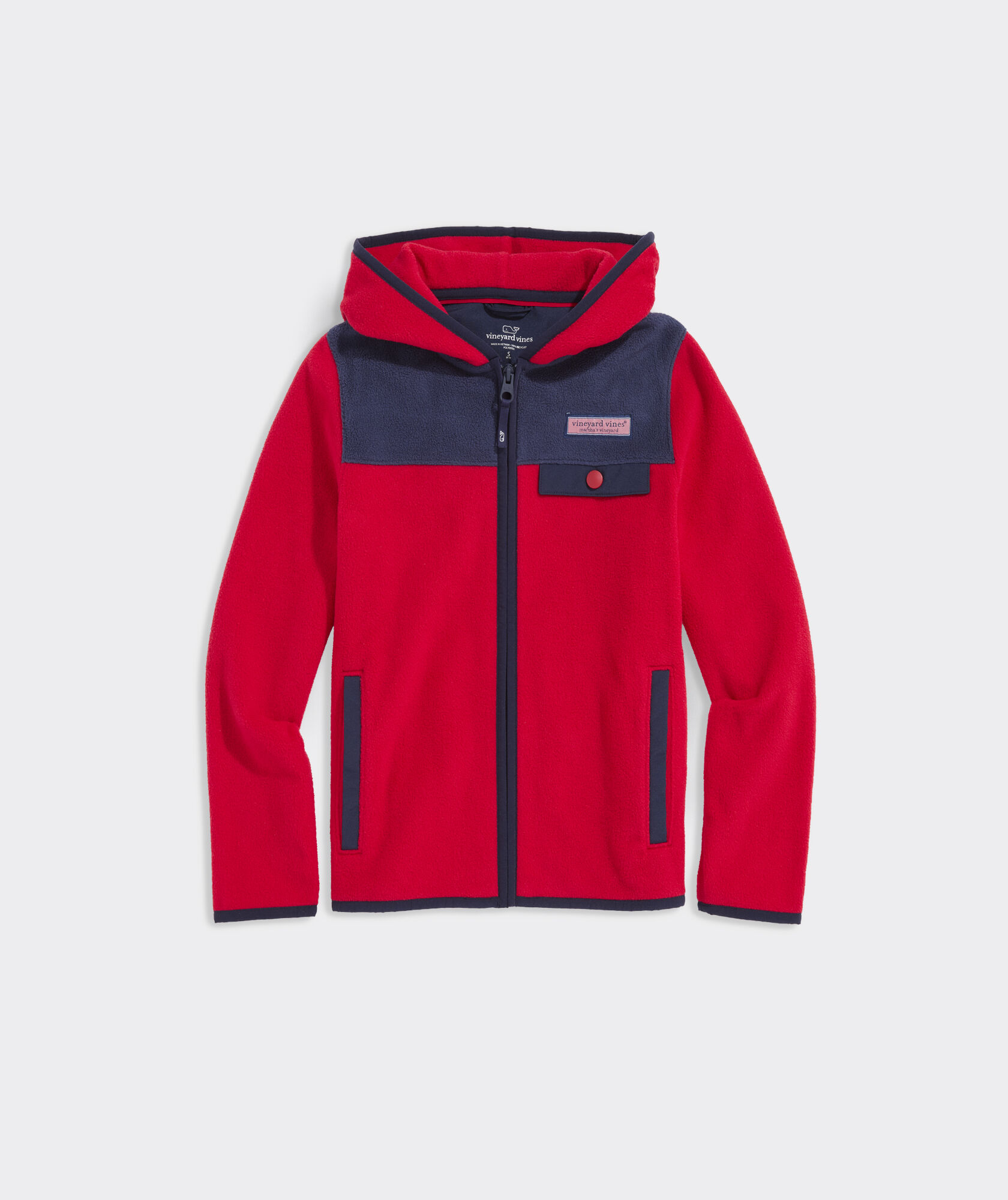 Boys' Harbor Fleece Full-Zip Hoodie