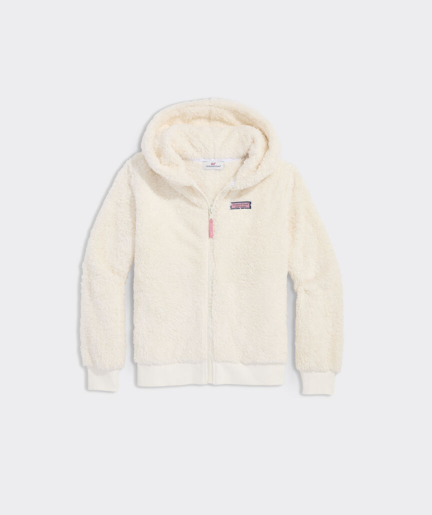 Girls' Teddy Fleece Full-Zip Hoodie